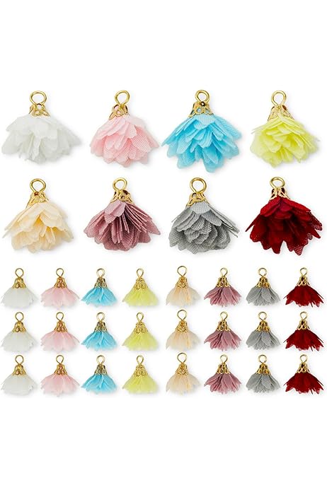 Amazon.co.jp: [BASILO] [業務用100ヶ前後入り]ミニタッセルチャーム  