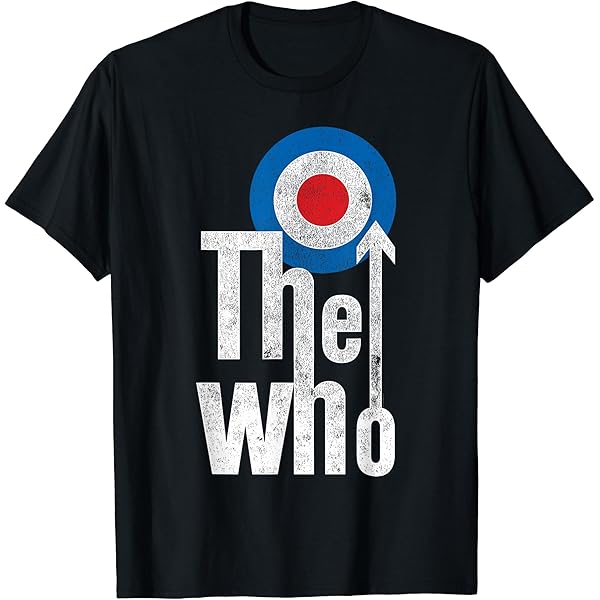 Amazon | The Who公式クラシックターゲットロゴ。 Tシャツ | Tシャツ