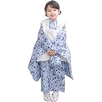 Amazon | [さらさ] 絞り柄 疋田柄 七五三着物 3歳女の子 被布コート