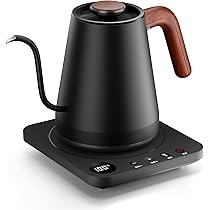 1200Wで1杯分65秒で沸かせる❣お洒落なデザイン♪❤コーヒードリップケトル 1200Wで1杯分65秒で沸かせる❣お洒落なデザイン♪❤コーヒー