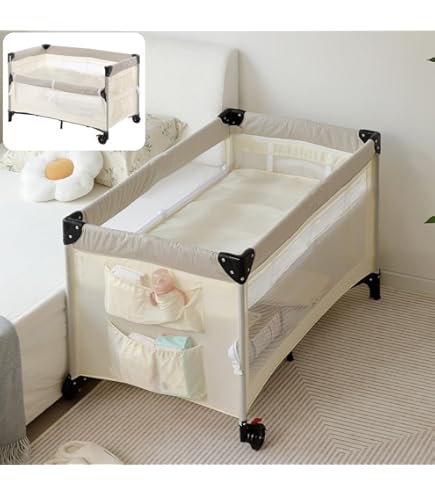 Amazon.co.jp: Simpolu ベビーサークル 折りたたみ サイド高さ二段調整