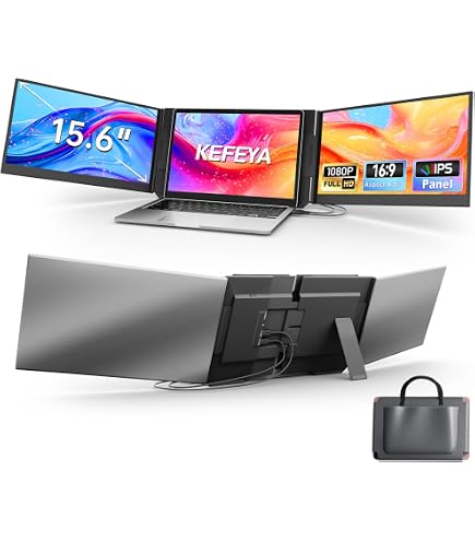 NexPad USB-C Portable Monitor for Laptop. 12 inch FHD 1080P IPS