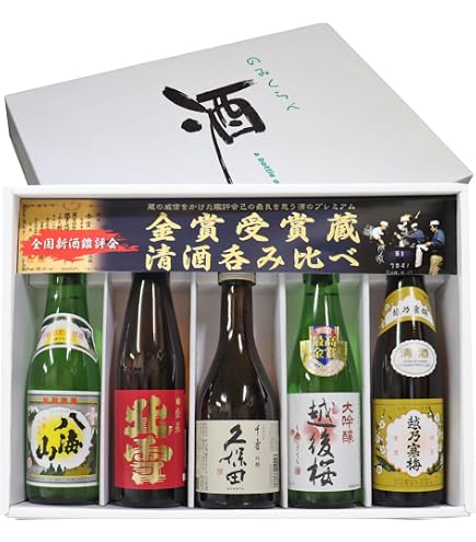 Amazon.co.jp: 日本酒 飲み比べ セット 6本 300ml×6本 [ モンド