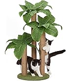 Amazon | Yilucess 猫タワー キャットタワー 360°透明宇宙船 猫