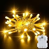 cshare LEDイルミネーションライト 電池式 3M 30LED ストリングライト ストレート ジュエリーライト タイマー機能 常時点灯パターン LED イルミネーションライト 完全防水仕様 屋外/屋内/室内/ガーデンライト クリスマス 飾り 窓