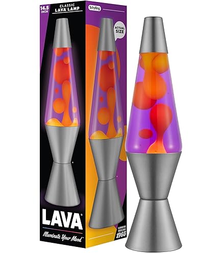 Amazon.co.jp : Lava The Original Lamp - 14.5インチ ブラック