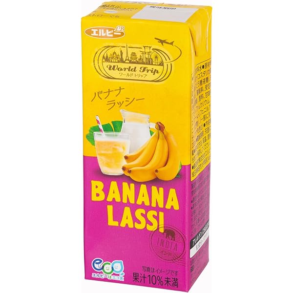 Amazon.co.jp: WorldTrip バナナラッシー 200ml×24本 : 食品