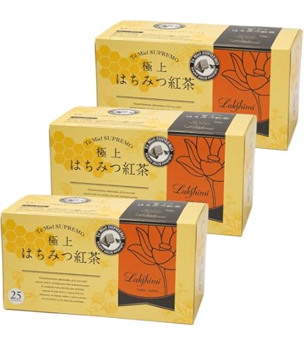 Amazon.co.jp: Lakshimi(ラクシュミー) 極上はちみつ紅茶 2箱セット