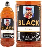 Amazon.co.jp: ブラックニッカ クリア 4L 37度 ハイボール用 大容量
