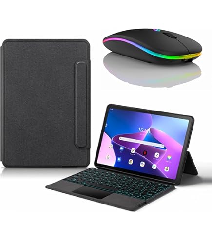 Amazon | タッチパッドキーボードケース のために Lenovo Tab M10 第3