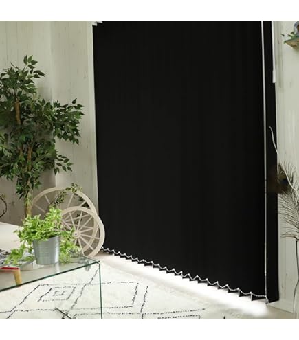 1級遮光 バトン式 バーチカルブラインド 幅95cm 丈180cm Amazon.co.jp: グラムスタイル 縦型ブラインド バトン式 遮光