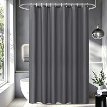 Amazon｜AooHome シャワーカーテン 120 × 150cm 防カビ 防水 ユニット