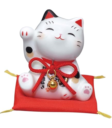 Amazon.co.jp : 薬師窯 錦彩 七福神 招き猫セット(小) : ホーム