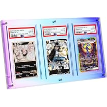 Amazon.co.jp: Yotakala PSA鑑定 ケース 3枚収納 アクリル ローダー