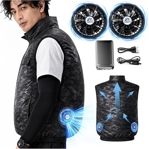 Amazon | ザム スト FAN VEST ファンベスト XLサイズ 暑さ対策 空調