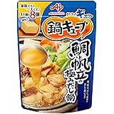 味の素 鍋キューブ 鯛と帆立の極みだし鍋 8個入りパウチ