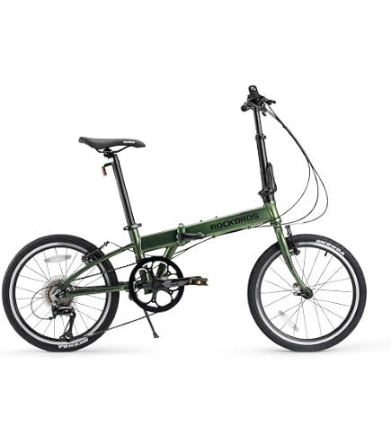 Amazon | ROCKBROS 折りたたみ自転車 自転車 折り畳み 16インチ 軽量 9