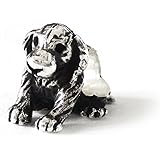 SOVATS Lucky Puppy Dog Beads Charm For Bracelets 925 Sterling Silver Oxidizied Surface