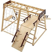 Amazon.co.jp: ジャングルジム 天然木 折りたたみ 大型遊具