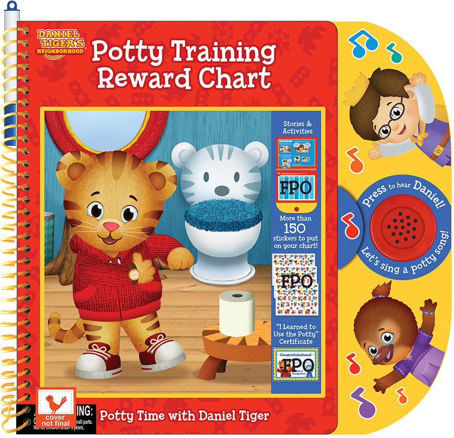 Amazon Daniel Tiger Potty Training Reward Chart Wing, Scarlett