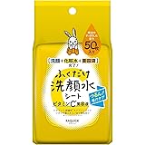 バイソン ラクイック ふくだけ洗顔水シート ビタミンC美容液