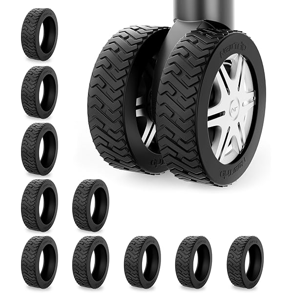 Amazon.co.jp: [Gatoer] 8個セット スーツケース タイヤカバー