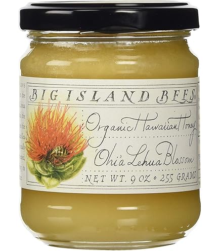 Amazon | レアハワイアン オーガニック ホワイトハニー プレーン 8oz