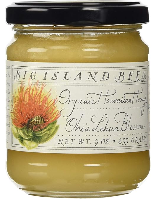 Amazon | レアハワイアンオーガニックホワイトキアヴェハニー 8オンス