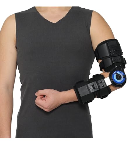 Amazon | Breg HEX Adjustable Hinged Elbow Brace (Medium) by Breg