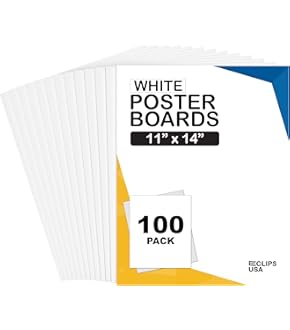 Amazon.co.jp: ホワイトポスター用紙 22x28、100枚パック