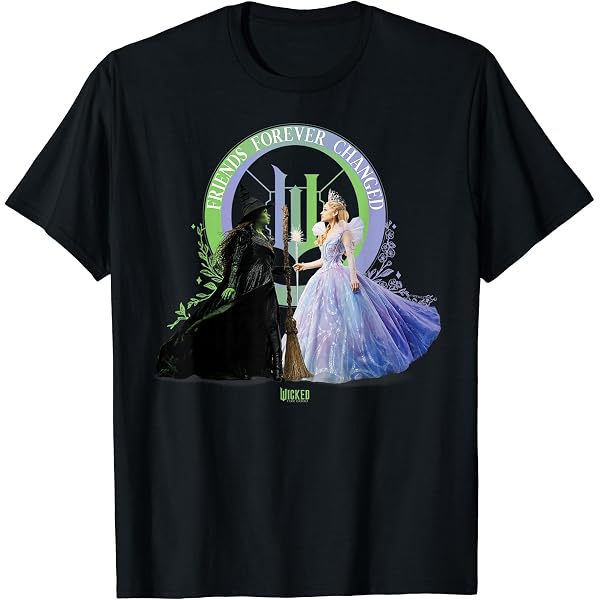 Amazon | ウィキッド・エルファバ＆グリンダ・トーナル Tシャツ | T