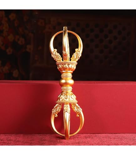 Amazon.co.jp: 土砂器 真鍮製磨き仕上げ 18cm 蓮華彫入 密教法具 寺院 