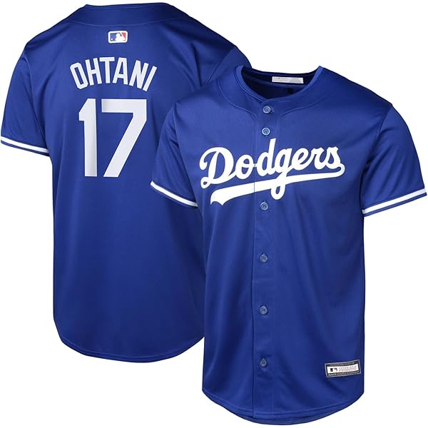 Outerstuff Shohei Ohtani Los Angeles Dodgers MLB Kids 4-7 Blue