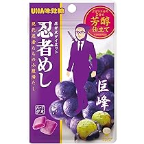 Amazon | UHA味覚糖 忍者めし 鉄の鎧 グレープ味 40g×10個 | UHA