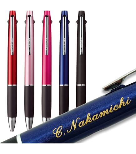 Amazon | 彫刻 名入れ ボールペン ジェットストリームインク搭載 多色