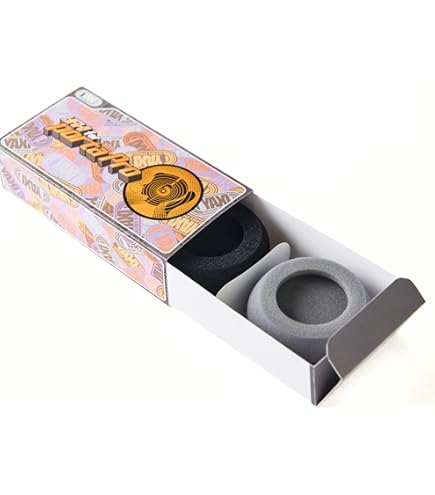 YAXI OORKUSSENS voor Koss PORTAPRO 3 Paar Etui ( (Zwart Grijs Oranje