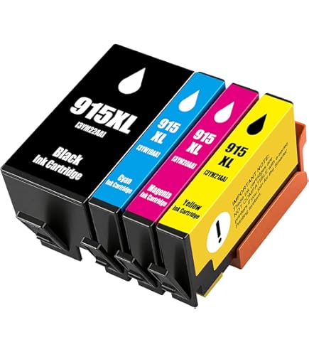 HP 915XL インクカートリッジ 4個セット　期限切れ Amazon.co.jp: ヒューレット・パッカード(HP) HP 915XL 純正