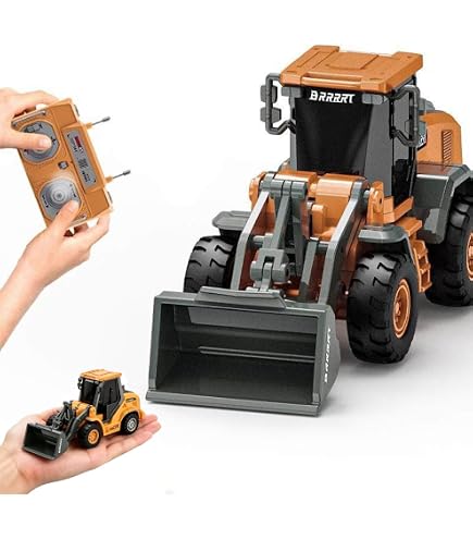 Amazon.co.jp: YIGONG 建設車両 1:24ラジコンブルドーザー ホイール