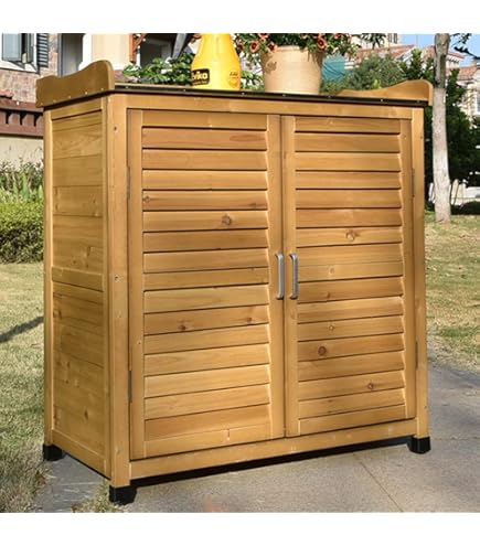 Amazon.co.jp: カインズ(CAINZ) 木製物置台 L 幅60cm 奥行27cm 高さ