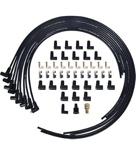 Amazon | Taylor Cable 10631 8mm Spiro Pro 点火ワイヤーセット 1
