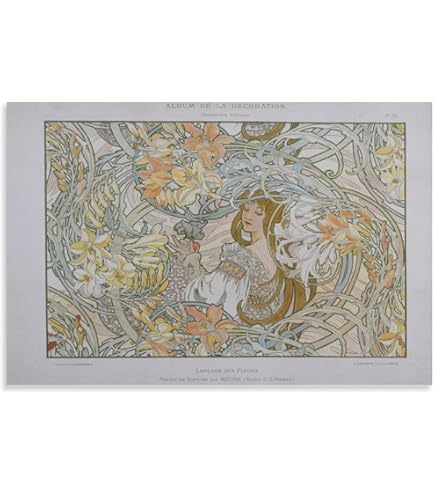 Amazon.co.jp: ポスター アルフォンス ミュシャ (モエ エ シャンドン