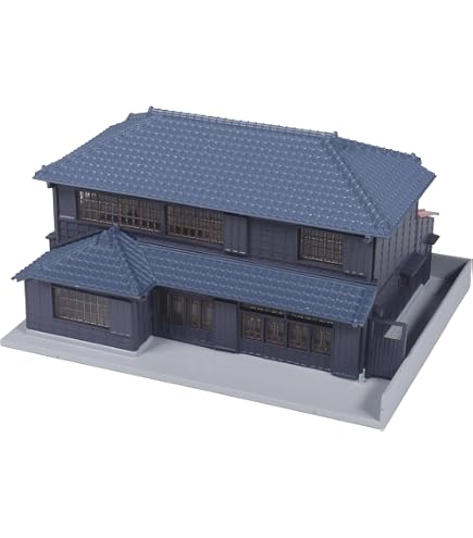 Amazon | カトー (KATO) Nゲージ 切妻造りの町家3 黒壁 ジオラマ用品