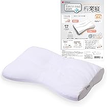 送料無料美品　西川 医師がすすめる健康枕 もっと肩楽寝 低め【外箱なし抗菌加工 西川の[医師がすすめる健康枕]もっと寝顔美人/低め 【近江八幡市