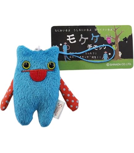 Amazon.co.jp: シナダ モケケ ベェ ストラップ 7×2×14cm もけけ 雑貨