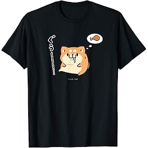 ボンレス犬とボンレス猫 はらぺこ ボンレス犬 Tシャツ