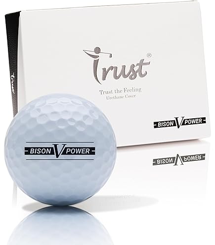 Amazon | TrustトラストゴルフボールBison V 飛ぶ 曲がらない 止まる
