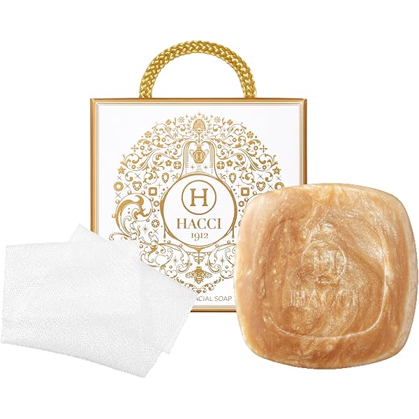 Amazon | HACCI(ハッチ) はちみつ洗顔石けん 80g（簡易泡立てネット