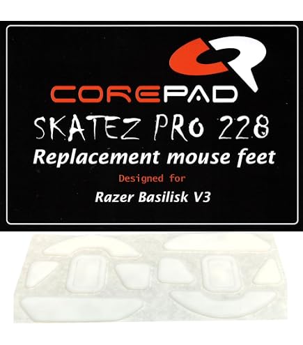 Amazon.co.jp：交換用ゲーミングマウスソール Razer レイザー Basilisk
