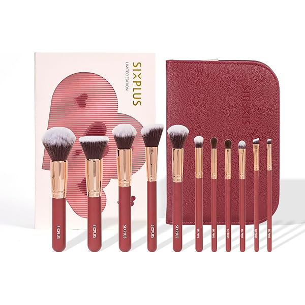 Amazon.co.jp: SIXPLUS シックスプラス 11本メイクブラシセット 貴族
