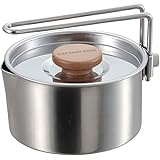 キャプテンスタッグ(CAPTAIN STAG) バーベキュー用 鍋 キャンピング ケットル クッカー 730mlUH-4206